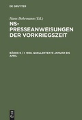 Cover: 1938. Quellentexte - De Gruyter Saur