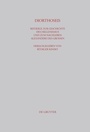 Cover: DIORTHOSEIS - De Gruyter