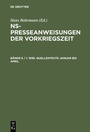 Cover: NS-Presseanweisungen der Vorkriegszeit / 1938. Quellentexte - De Gruyter