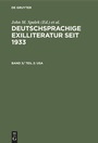 Cover: USA - De Gruyter Saur