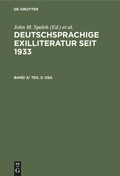 Cover: USA - De Gruyter Saur