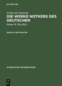 Cover: Der Psalter - De Gruyter