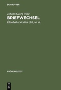 Cover: Briefwechsel - De Gruyter