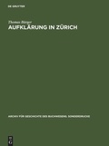 Cover: Aufkl&auml;rung in Z&uuml;rich - De Gruyter Saur