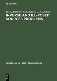 Abbildung von: Inverse and Ill-Posed Sources Problems - VSP International Science Publishers