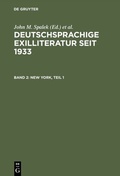 Cover: New York - De Gruyter Saur