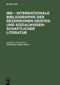 Cover: (2008) - De Gruyter Saur