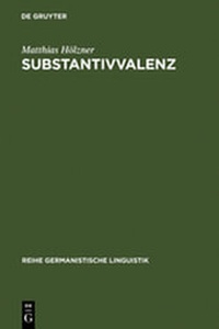 Abbildung von: Substantivvalenz - De Gruyter