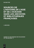Cover: Archives - De Gruyter Saur