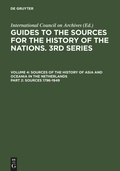 Cover: Sources 1796-1949 - De Gruyter Saur