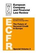 Cover: The Future of Secured Credit in Europe - De Gruyter