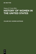 Cover: Women Suffrage - De Gruyter Saur