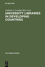 Cover: University Libraries in Developing Countries - De Gruyter