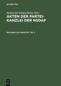 Cover: Register. Teil 2 - De Gruyter Saur
