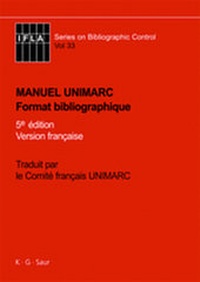 Enlarge image Cover: Manuel UNIMARC - De Gruyter