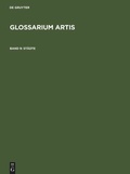 Cover: St&auml;dte - De Gruyter Saur