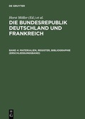 Cover: Materialien, Register, Bibliographie (Erschlie&szlig;ungsband) - De Gruyter Saur