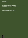 Cover: Burgen und Feste Pl&auml;tze - De Gruyter Saur