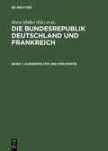 Cover: Au&szlig;enpolitik und Diplomatie - De Gruyter Saur