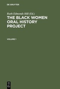 Cover: The Black Women Oral History Project. Cplt. - De Gruyter Saur