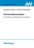 Cover: Konversationsanalyse - De Gruyter