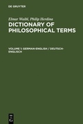 Cover: German-English / Deutsch-Englisch - De Gruyter Saur