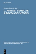 Cover: Apocolocyntosis - De Gruyter