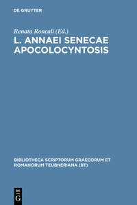 Enlarge image Cover: Apocolocyntosis - De Gruyter