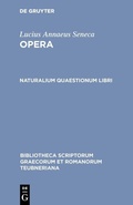 Cover: Naturalium quaestionum libri - De Gruyter