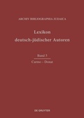 Cover: Carmo - Donat - De Gruyter Saur