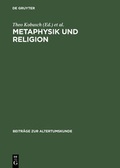 Cover: Metaphysik und Religion - De Gruyter