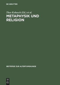 Enlarge image Cover: Metaphysik und Religion - De Gruyter