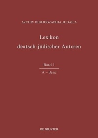 Enlarge image Cover: A - Benc - De Gruyter Saur