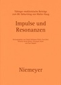 Cover: Impulse und Resonanzen - De Gruyter