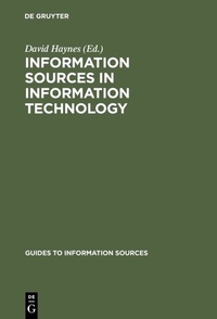Abbildung von: Information Sources in Information Technology - De Gruyter Saur