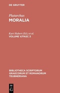 Cover: Moralia - De Gruyter