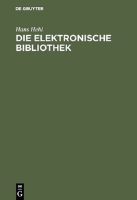 Abbildung von: Die elektronische Bibliothek - De Gruyter Saur