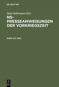 Cover: 1935 - De Gruyter Saur