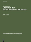 Cover: [1-13132] - De Gruyter Saur