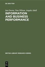Cover: Information and Business Performance - De Gruyter Saur