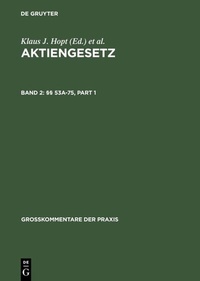 Abbildung von: §§ 53a-75 - De Gruyter