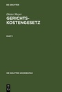 Cover: Gerichtskostengesetz - De Gruyter