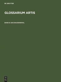 Enlarge image Cover: Das Baudenkmal - De Gruyter Saur