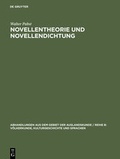 Cover: Novellentheorie und Novellendichtung - De Gruyter