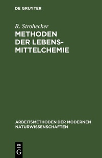 Abbildung von: Methoden der Lebensmittelchemie - De Gruyter
