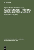 Cover: Taschenbuch f&uuml;r die Lebensmittelchemie - De Gruyter