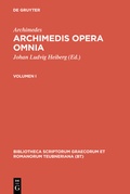 Cover: Archimedis opera omnia - De Gruyter