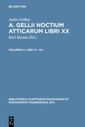 Cover: Libri XI - XX - De Gruyter