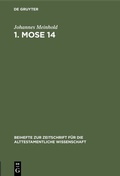 Cover: 1. Mose 14 - De Gruyter