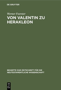 Abbildung von: Von Valentin zu Herakleon - De Gruyter